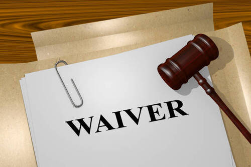 Waiver Event poster